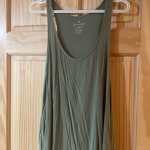 American Eagle Outfitters Soft & Sexy Green Tank Top